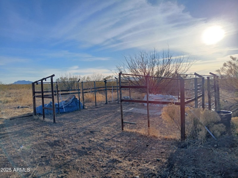 Backyard animal stall