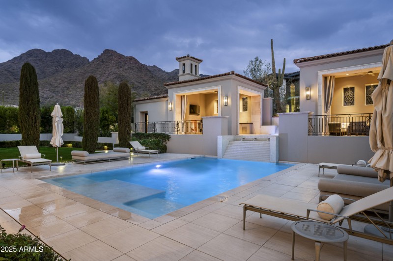 Pool and Mountain Views