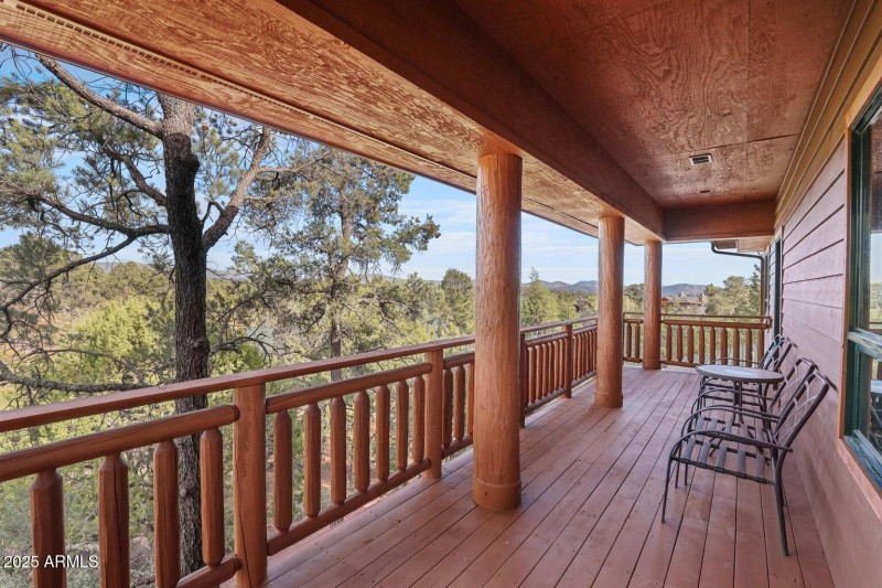 Upstairs Balcony