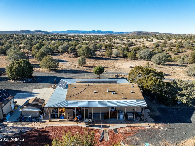 Aerial of home