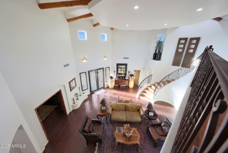 VIEW FROM THE LOFT AREA