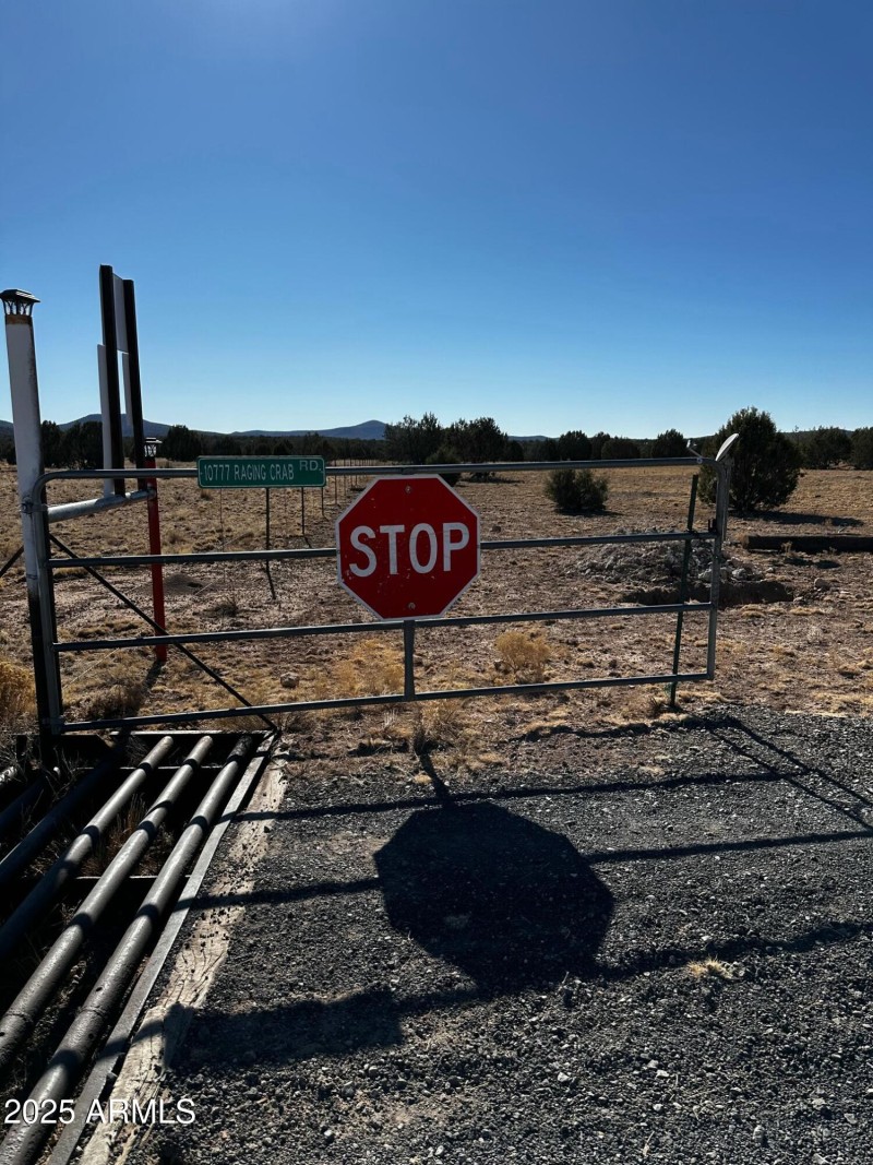 Gate to property