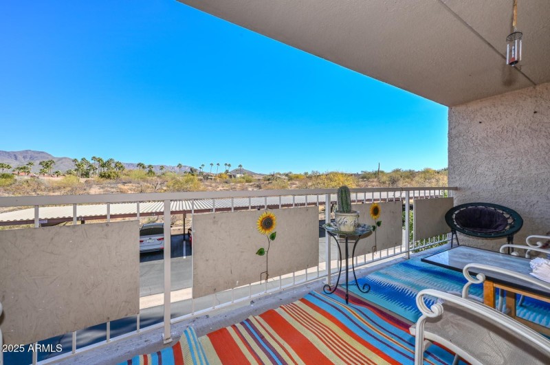 Balcony off Greatroom