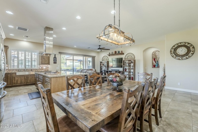Dining area