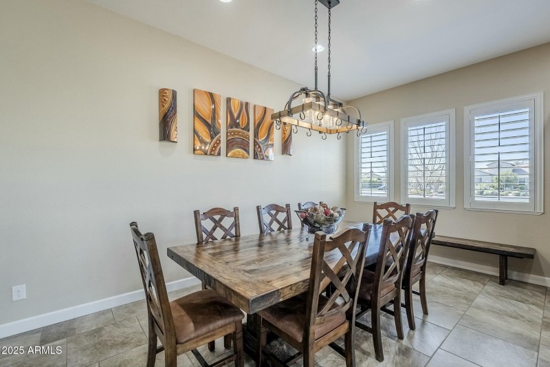 Dining area