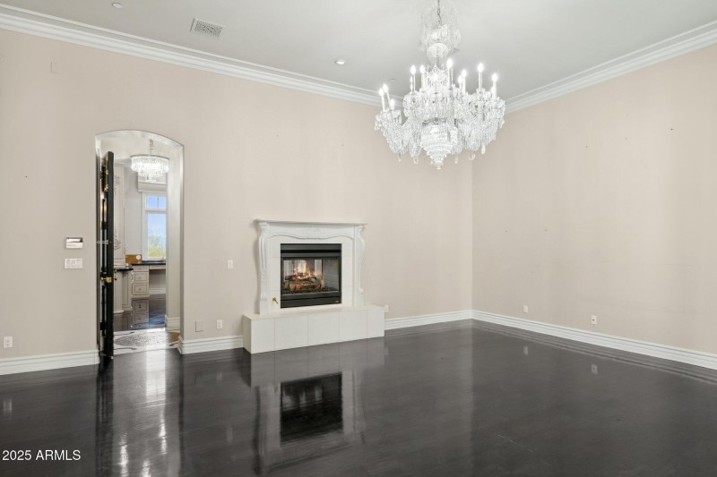 Two-way Fireplace In Master to Maste