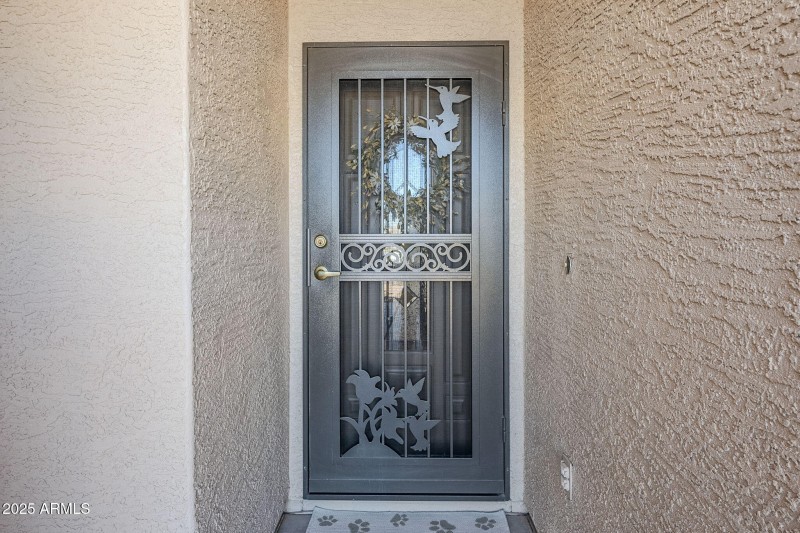 Entry door