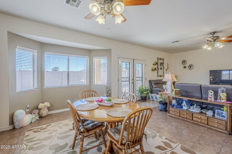Dining area