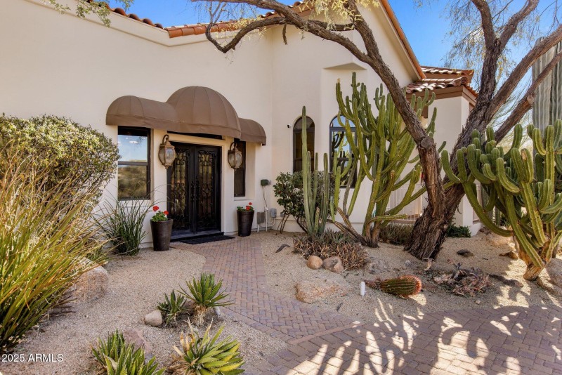 Front Elevation Side Entry