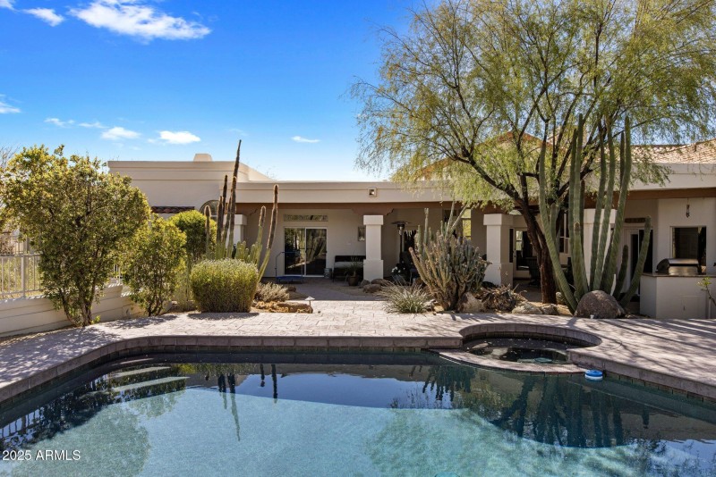 Backyard Pool and Spa 2