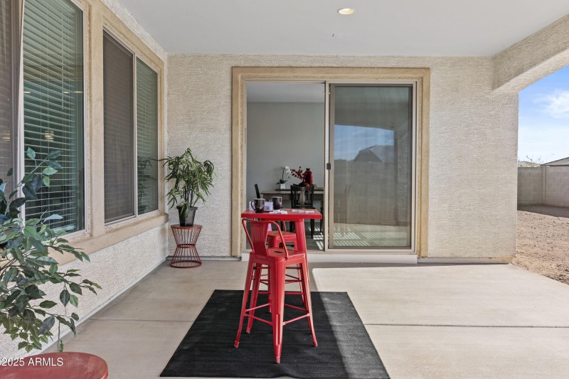 Back Patio