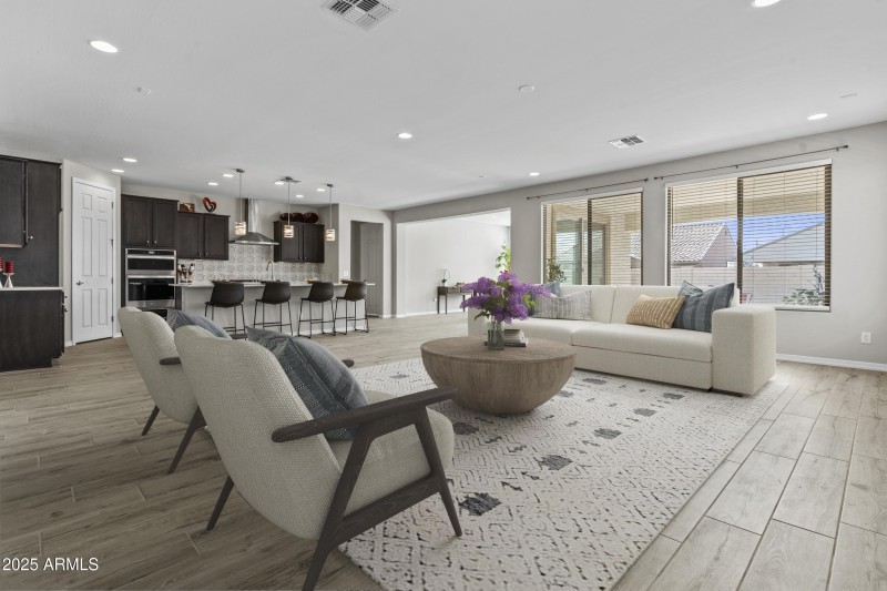 Great Room Virtually Staged