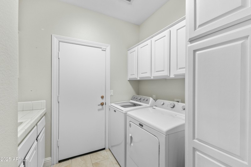 Laundry Room with Sink and Storage