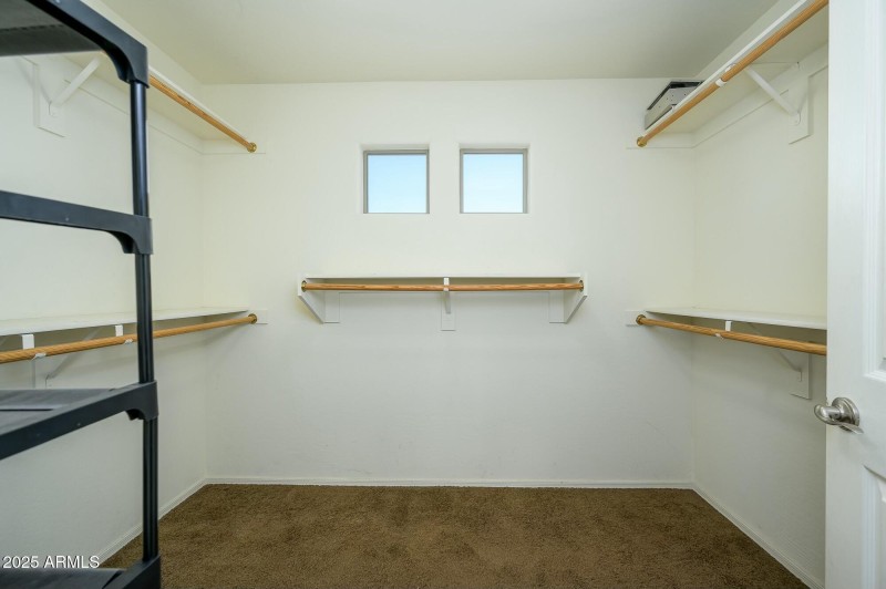 Master Walk-In Closet