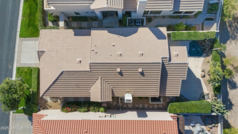 Aerial of home