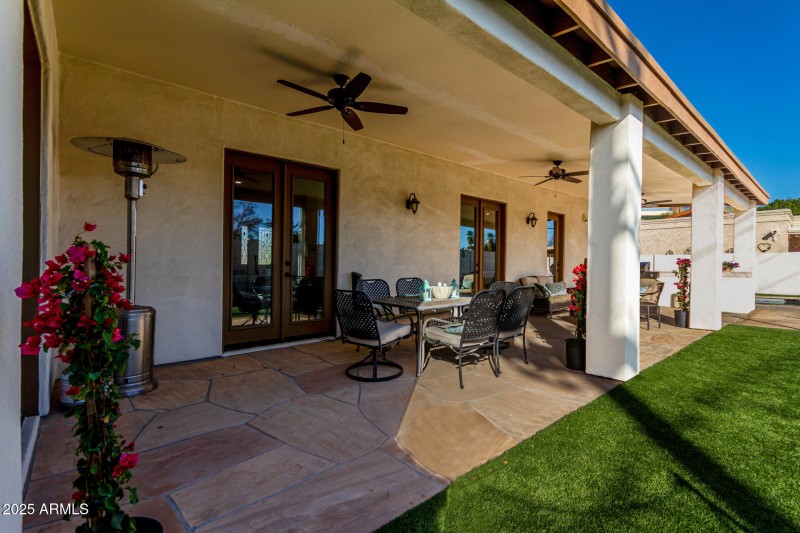 Large Covered Patio