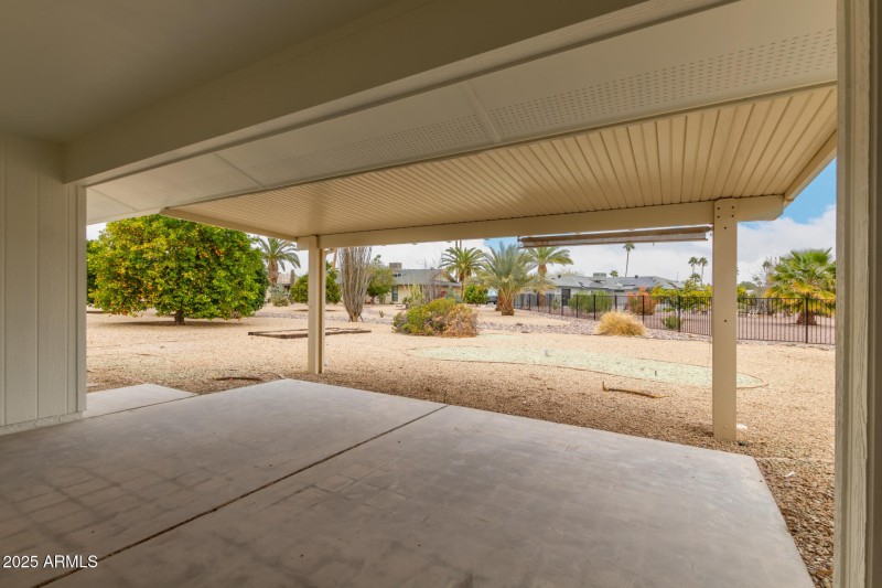 Back Patio