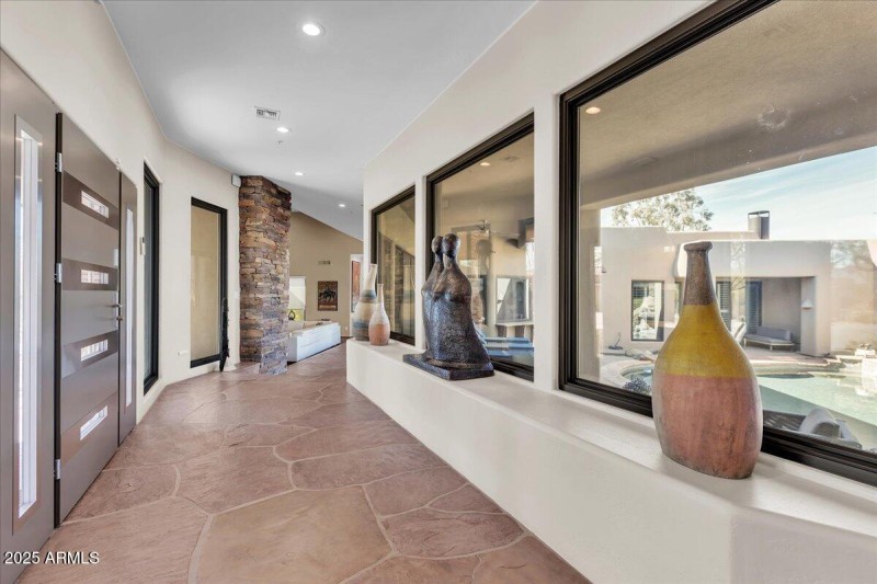 New modern doors and windows throughout