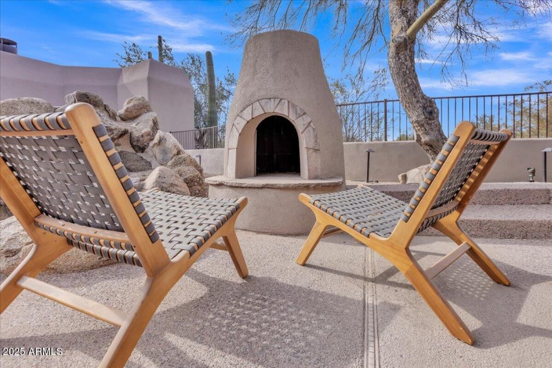 Outdoor Fireplace