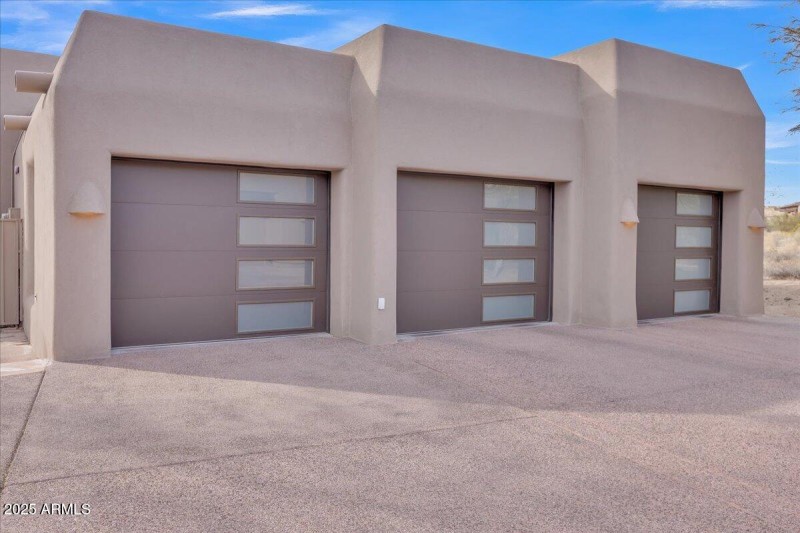 Cool new doors for 3 Car Garage