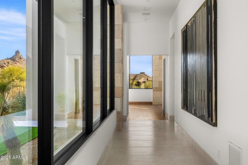 guest wing hallway
