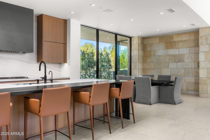 luxury kitchen and dining