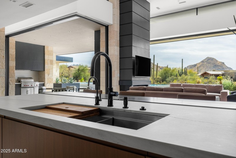 kitchen mountain views