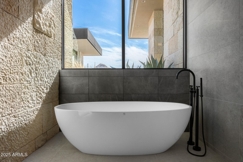 primary bath soaking tub