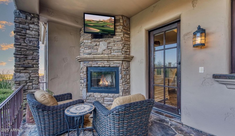 Coffee outdoors from your kitchen