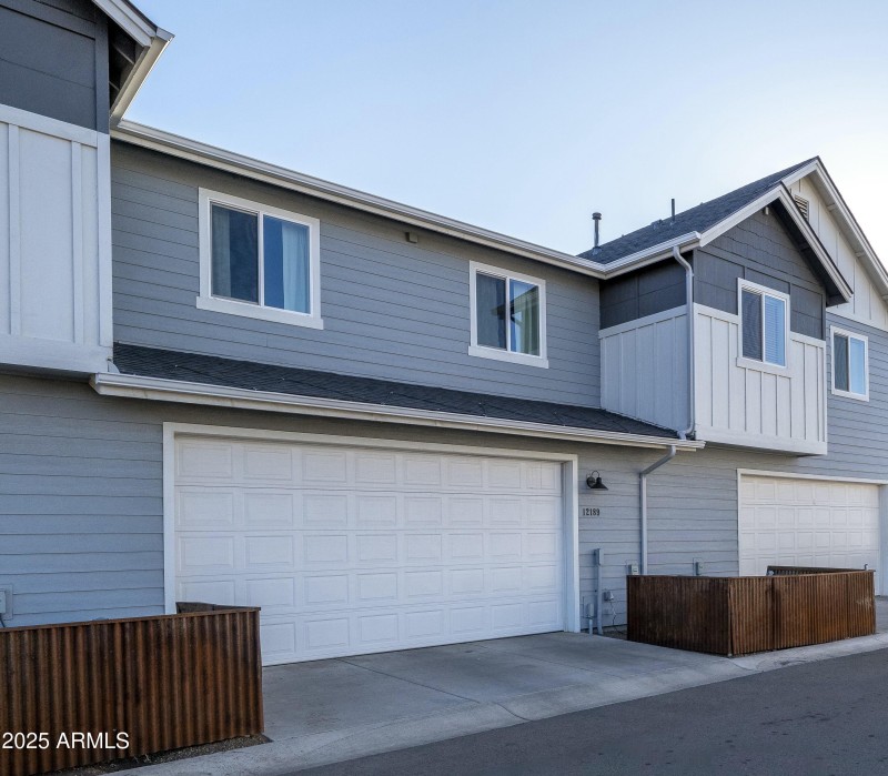 Rear entry garage