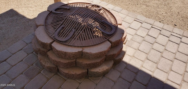 Built-in Firepit