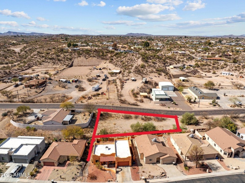 Drone Kellis lot behind house