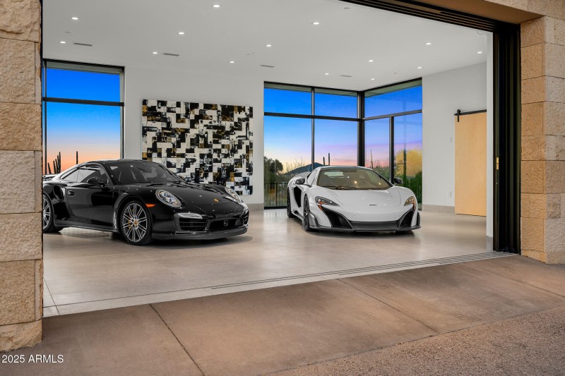 car collector garage_twilight