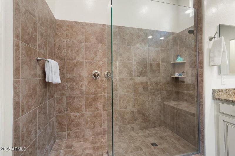 Shower at Primary Bathroom