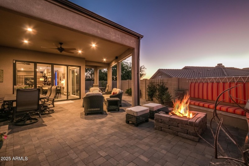 Evening Patio