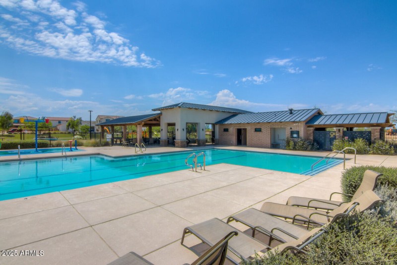 Community Pool with Lap Lanes