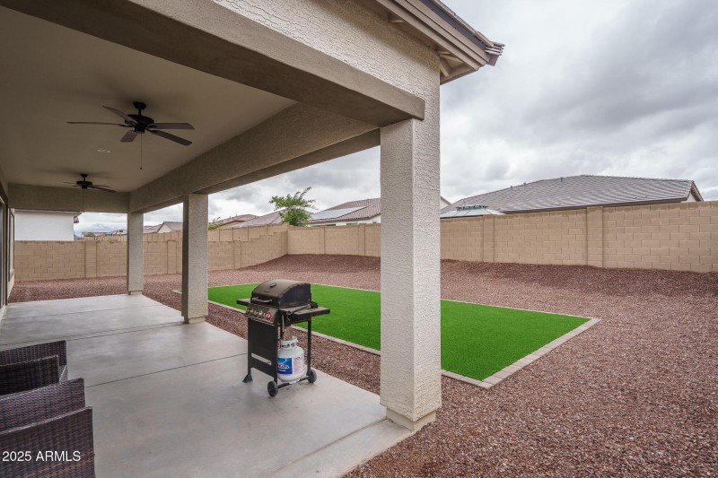 30) BACK PATIO