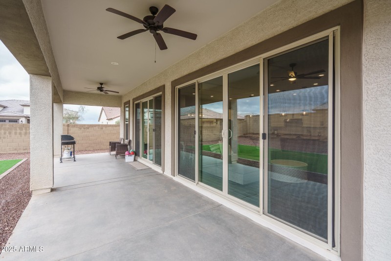34) BACK PATIO
