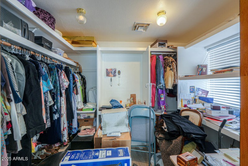 Large main closet