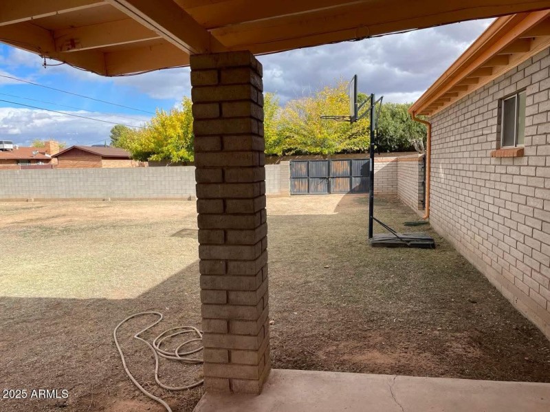 back yard