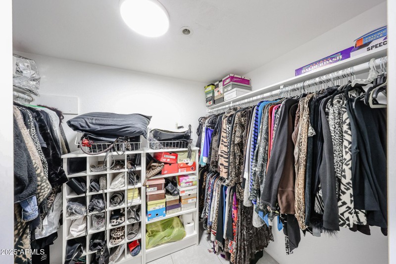 Primary Walk In Closet
