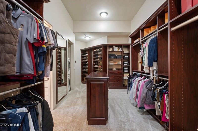 Owner's Retreat Walk-in Closet