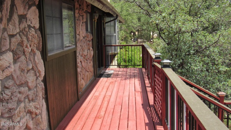 Front deck