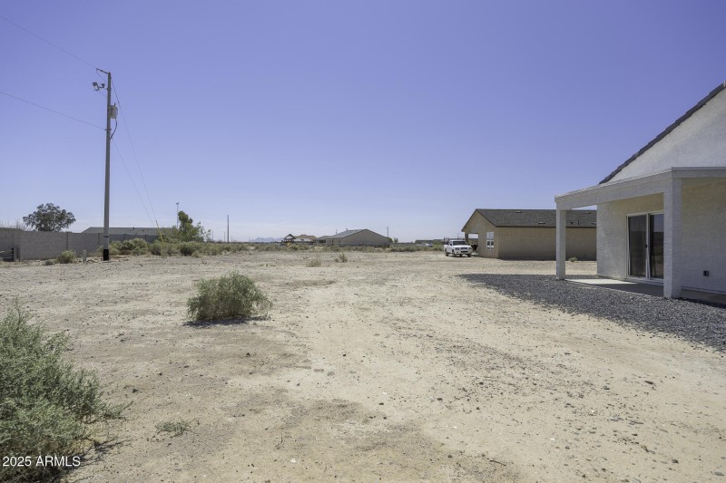 Back Yard to South