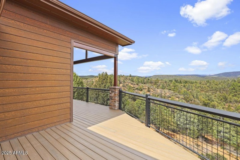 Deck with Mountain Views