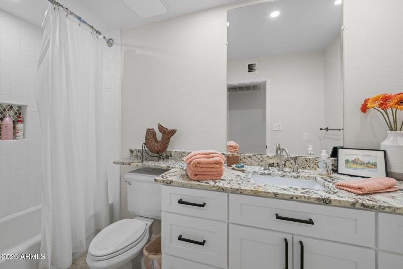 Upgraded Guest Bathroom