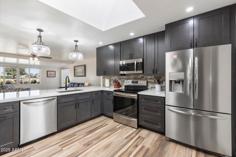 Stainless steel appliances