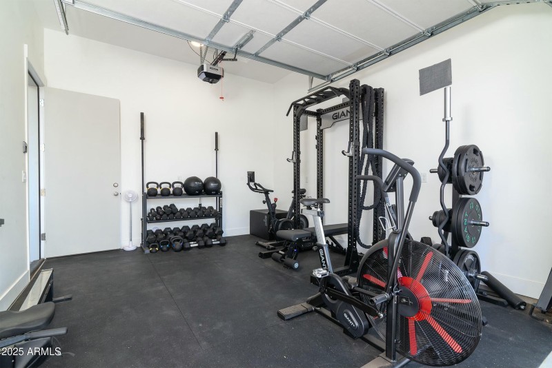Third car garage