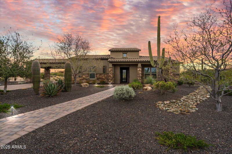 Home at Sunset