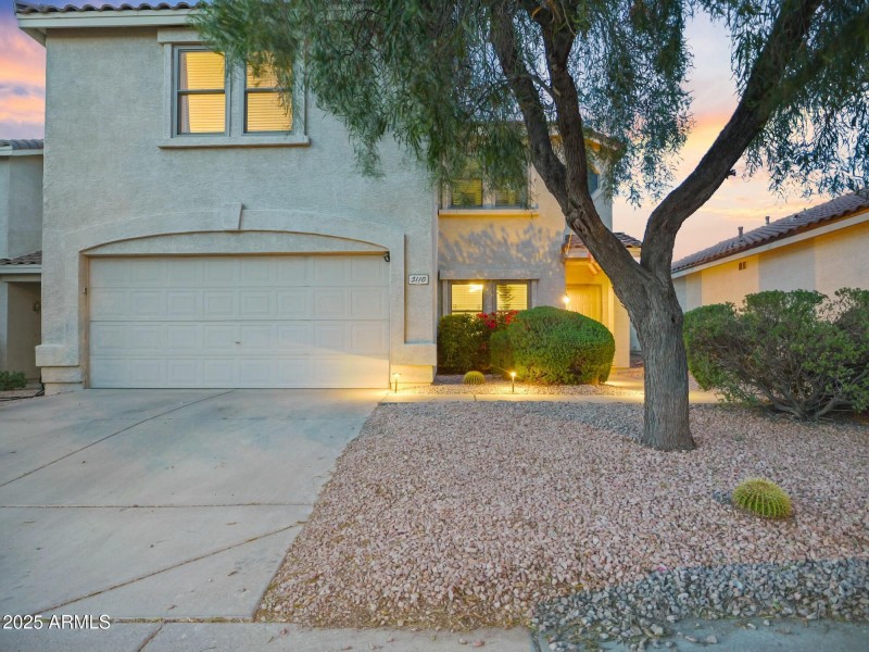 Front of the home